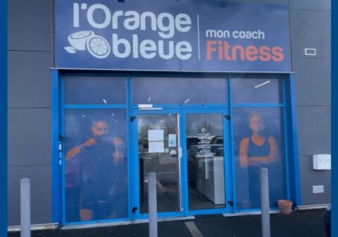 facade salle de sport lorange bleue lucon