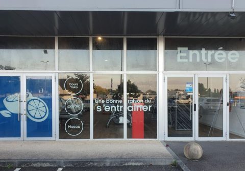 facade salle de sport lorange bleue saint martin des champs avranches