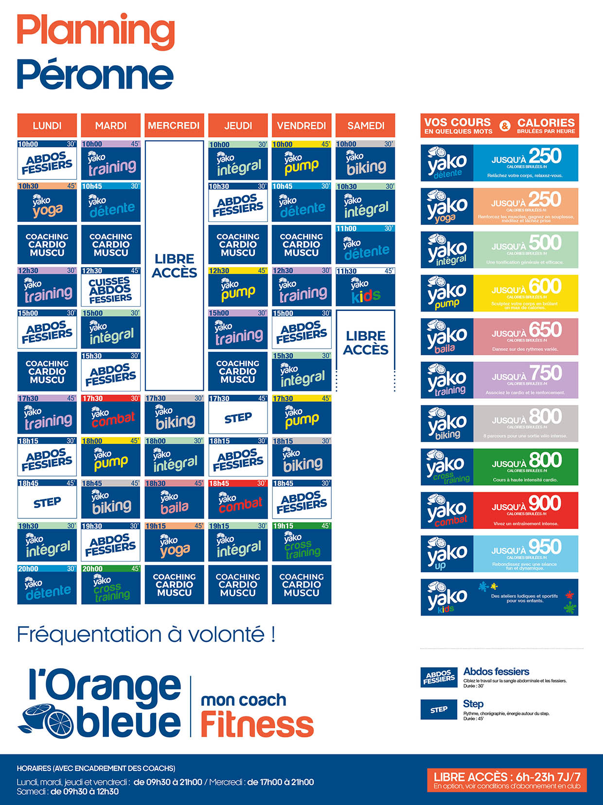 215 planning salle de sport peronne