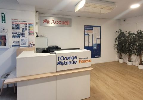 accueil salle de sport lorange bleue vinon sur verdon