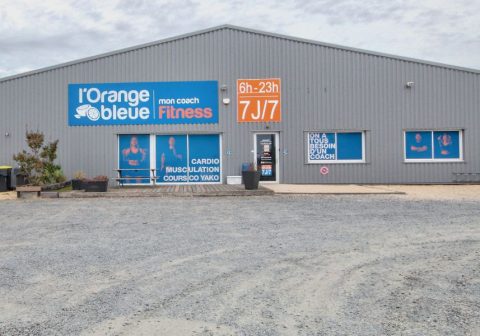 facade salle de sport lorange bleue beaupreau