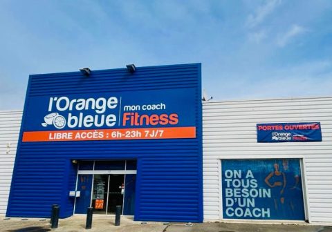 facade salle de sport lorange bleue provins