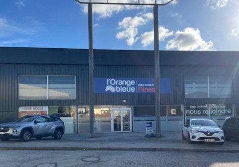 facade salle de sport lorange bleue vannes