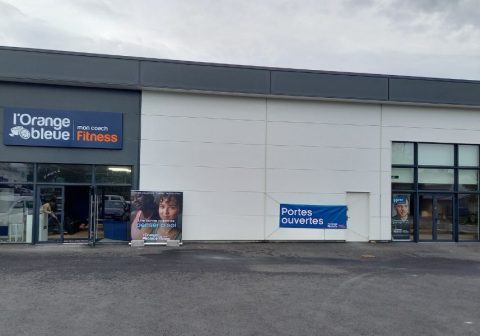 facade salle de sport lorange bleue ploermel