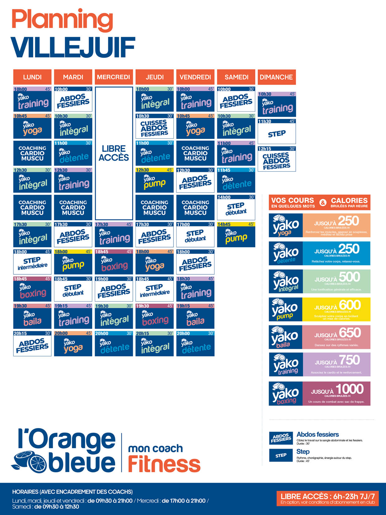 298 planning salle de sport villejuif vitry sur seine